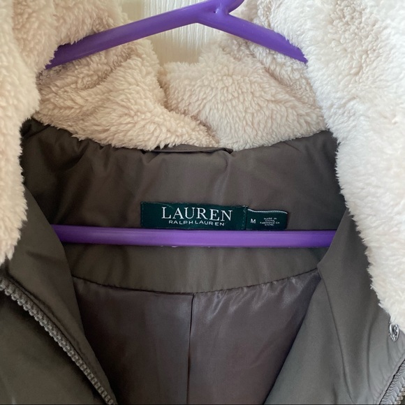 Ralph Lauren Faux-Fur Hooded Puffer Coat - Picture 4 of 14
